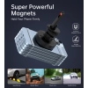  Uchwyt magnetyczny z ładowarką indukcyjną 15 W na kratkę nawiewu - czarny - zdj. dodatkowe 8