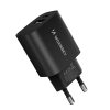  Ładowarka sieciowa 20W USB-A USB-C 100-240V czarna - zdj. dodatkowe 2