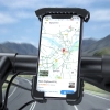  Uchwyt rowerowy do telefonu na kierownicę regulowany szary - zdj. dodatkowe 9
