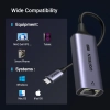  Adapter karta sieciowa Ethernet USB-C - RJ45 2.5G szary - zdj. dodatkowe 9