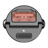  Ładowarka samochodowa do gniazdka zapalniczki 30W 1x USB-C PD 1xUSB-A QC czarna - zdj. dodatkowe 4