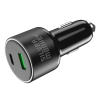  Ładowarka samochodowa 100W 1xUSB-C PD 1xUSB-A QC 3.0 czarna - zdj. dodatkowe 1
