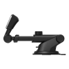  Uchwyt na telefon magnetyczny teleskopowy na szybę i kokpit samochodu czarny - zdj. dodatkowe 1