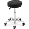  Taboret stołek kosmetyczny na kółkach do 120 kg LECCO - czarny - zdj. dodatkowe 1