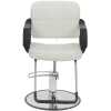  Fotel fryzjerski barberski kosmetyczny z podnóżkiem Physa EPSOM - beżowy - zdj. dodatkowe 5