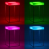 Stolik barowy klubowy kwadratowy podświetlany RGBW LED 60 x 60 x 106 cm - zdj. dodatkowe 2
