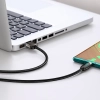  Kabel przewód Display Fast Charging Data USB-A - USB-C 66W 1m - czarny - zdj. dodatkowe 6