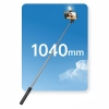  Selfie stick teleskopowy z pilotem + lamkpa LED stojak tripod na telefon 1m - czarny - zdj. dodatkowe 9
