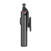  Selfie stick teleskopowy z pilotem stojak tripod na telefon 1.3m - czarny - zdj. dodatkowe 7