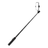 Selfie stick teleskopowy z pilotem stojak tripod na telefon 1.3m aluminium - czarny