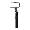  Selfie stick teleskopowy z pilotem stojak tripod na telefon 1.3m aluminium - czarny - zdj. dodatkowe 2