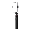  Selfie stick teleskopowy z pilotem stojak tripod na telefon 1.3m aluminium - czarny - zdj. dodatkowe 3