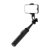  Selfie stick teleskopowy z pilotem stojak tripod na telefon 1.3m aluminium - czarny - zdj. dodatkowe 5