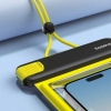  Etui wodoodporne do telefonu 7.2'' IPX8 Deep Dive 4 warstwy - czarno-żółte - zdj. dodatkowe 9