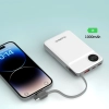  Power bank 10000mAh LED USB-C USB-A Lightning MagSafe Apple Watch - biały - zdj. dodatkowe 8