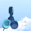  Słuchawki przewodowe KH01 dla dzieci bezpieczne z kontrolą głośności - niebieskie - zdj. dodatkowe 6