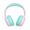  Słuchawki bezprzewodowe KH02 Bluetooth dla dzieci bezpieczne z kontrolą głośności - różowe - zdj. dodatkowe 2