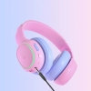  Słuchawki bezprzewodowe ANC KH03 dla dzieci bezpieczne z kontrolą głośności - różowe - zdj. dodatkowe 10