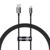 Kabel przewód Superior Series USB-A - USB-C 100W 2m - czarny