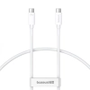  Kabel przewód Superior 2 USB-C - USB-C USB4 240W 1.8m - biały - zdj. dodatkowe 1
