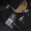  Adapter przejściówka audio USB-C - USB-C + mini jack 3.5mm - szary - zdj. dodatkowe 2