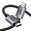  Kabel przewód HDMI 2.1 8K certyfikowany VRR QMS QFT ALLM 3m - szary - zdj. dodatkowe 1