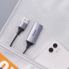  Adapter przejściówka HDMI (żeński) - USB-A / USB-C (męski) - szary - zdj. dodatkowe 6