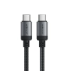 Kabel przewód USB-C - USB-C 480Mb/s 3A 1.2m - czarny