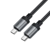  Kabel przewód USB-C - USB-C 480Mb/s 3A 1.2m - czarny - zdj. dodatkowe 2