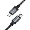  Kabel przewód USB-C - USB-C 480Mb/s 3A 1.2m - czarny - zdj. dodatkowe 3