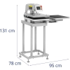  Prasa termotransferowa pneumatyczna podwójna 40 x 50 cm - zdj. dodatkowe 3