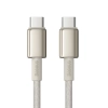  Kabel przewód Tungsten Gold USB-C 100W 2m - złoty - zdj. dodatkowe 1
