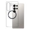 Etui silikonowe Samsung Clear Magnet Case z ringiem do Samsung Galaxy S25 Ultra - przezroczyste