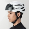 Kask rowerowy z szybką odpinanymi okularami z filtrem UV unisex - biały mat - zdj. dodatkowe 5