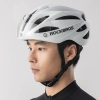  Kask rowerowy z szybką odpinanymi okularami z filtrem UV unisex - brązowy - zdj. dodatkowe 5