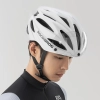  Kask rowerowy z szybką odpinanymi okularami z filtrem UV unisex - brązowy - zdj. dodatkowe 8