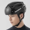  Kask rowerowy z szybką odpinanymi okularami z filtrem UV unisex - zielony - zdj. dodatkowe 5