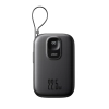 Powerbank 10000mAh z wbudowanym kablem 22.5W USB-C 0.25 cm - czarny - zdj. dodatkowe 1