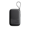  Powerbank 10000mAh z wbudowanym kablem 22.5W USB-C 0.25 cm - czarny - zdj. dodatkowe 2