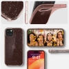  Etui case na iPhone 15 Plus Liquid Crystal Glitter - różowo przezroczyste - zdj. dodatkowe 4