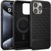 Etui case na iPhone 15 Pro Caseology Parallax Mag z MagSafe - czarny mat