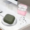  Etui ochronne silikonowe na słuchawki Apple AirPods 4 - szare - zdj. dodatkowe 3