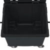  Kontener pojemnik na odpady śmieci komunalne PZH EN 840-2 DIN 1100L - czarny - zdj. dodatkowe 2