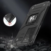  Pancerne hybrydowe etui z magnetycznym uchwytem do Samsung Galaxy S22 Ultra Ring Armor - niebieski - zdj. dodatkowe 6