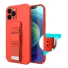  Silikonowe etui ze smyczą paskiem do Xiaomi Poco M4 Pro 5G Rope Case - czarny - zdj. dodatkowe 8