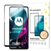 Szkło hartowane do Motorola Moto G200 5G 9H na cały ekran z czarną ramką Tempered Glass