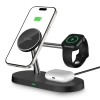  Ładowarka indukcyjna 3w1 na smartfon słuchawki smartwatch z MagSafe - czarna - zdj. dodatkowe 1