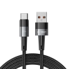 Kabel przewód USB-C - USB-C 66W 6A 2m - szary