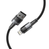  Kabel przewód USB-A - iPhone Lightning 12W 2.4A 2m - szary - zdj. dodatkowe 1