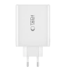  Ładowarka sieciowa GaN 3x USB-C PD USB-A QC 100W - biała - zdj. dodatkowe 1